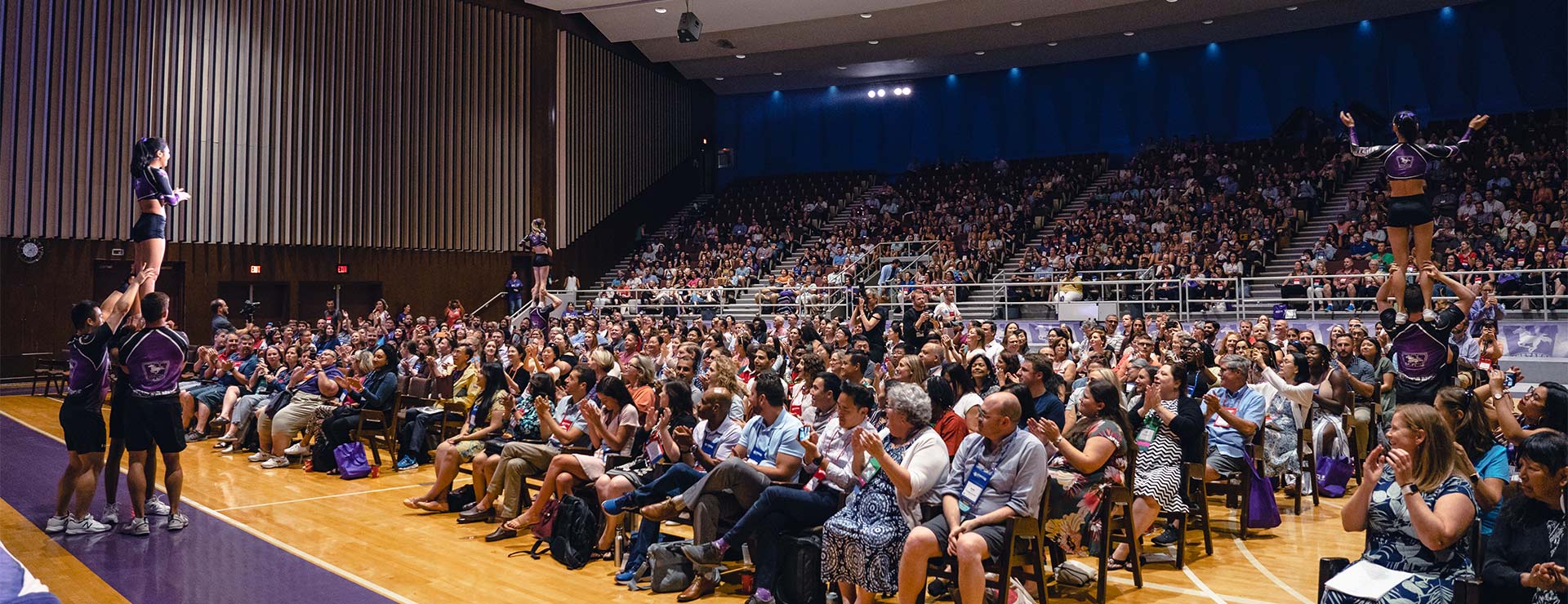Audience in auditorium during the International ACAC Conference in 2019