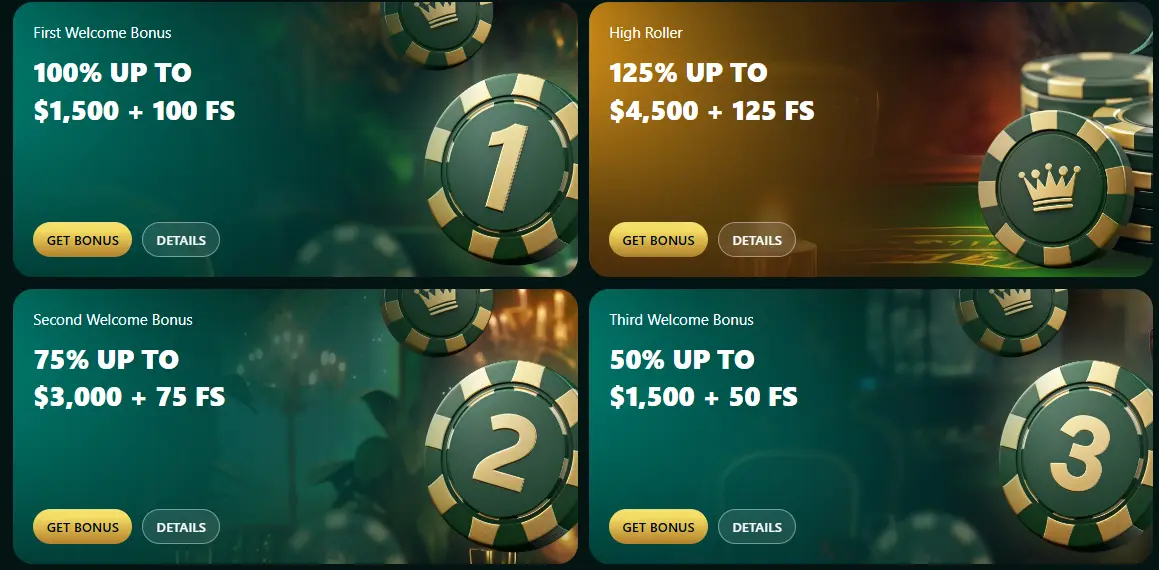 Crowngreen Casino — 100% Welcome Bonus plus Free Spins for Canadian players